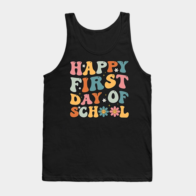 Happy First Day Of School Summer's Out For School Teacher Tank Top by Zakzouk-store